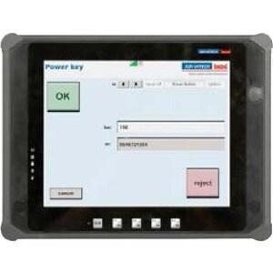 Advantech DLT-M8110 Docking Station für Tablet - Schwarz - 1 Unterstützte Displays - 3 x USB 2.0 - 1 x RJ-45-Anschlüsse - 