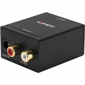 DA-WANDLERTOSLINK (OPTISCH) KOAXIAL AN RCA-STEREO