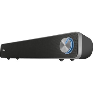 Trust Arys Soundbar-Lautsprecher - 6 W RMS - Schwarz - 100 Hz bis 20 kHz Frequenzgang - USB - 1