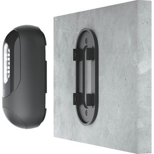 Ubiquiti Smart Flood Light - LED Bulb - Smart Connect, Bluetooth, Motion Sensor, Water Proof - 550 lm Lumens - Plastic, Me