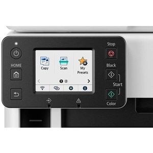 Impresora de inyección de tinta multifunción Canon MAXIFY GX7010 Inalámbrico - Color - Blanco - Copiadora/Fax/Impresora/Es