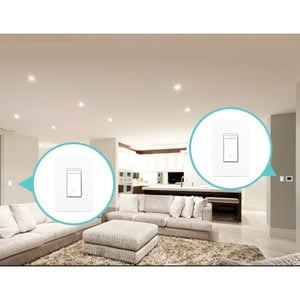 Kasa Smart WiFi Light Switch, 3-Way Dimmer Kit - 3-way Switch - Light Control - Alexa, Google Assistant, SmartThings Suppo