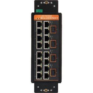 SilverNet Series 7 16 Ports Manageable Ethernet Switch - Gigabit Ethernet - 10/100/1000Base-T, 100/1000Base-X - 2 Layer Su