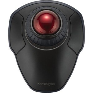 Kensington Orbit Trackball - Bluetooth - USB Type A - Optical - Black - Wireless - 2.40 GHz - 1600 dpi - Trackball - Symme