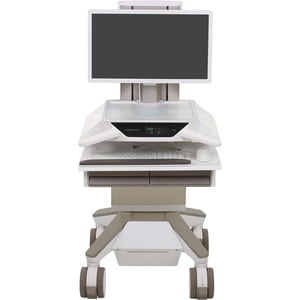Ergotron CareFit Medizinische Warenkorb - TAA-konform - 2 Schubfach - Drücken/Ziehen Griff - 17,01 kg Kapazität - 4 Rollen