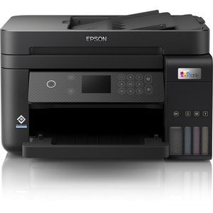 Stampante multifunzione a getto di inchiostro Epson ET-3850 Wireless EcoTank - Colore - Nero - Fotocopiatrice/Stampante/Sc