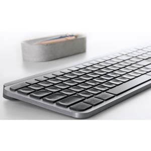 Logitech MX Keys for Business Keyboard - Wireless Connectivity - English (UK) - QWERTY Layout - Graphite - MX Keyswitch - 