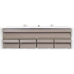 Ergotron CareFit Medical Cart - TAA Compliant - 5 Drawer - Push/Pull Handle - 17.01 kg Capacity - 4 Casters - 127 mm Caste