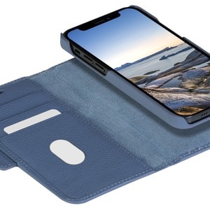dbramante1928 ApS New York Carrying Case (Wallet) Apple iPhone 13, iPhone 13 Pro Smartphone - Ultramarine Blue - Impact Re