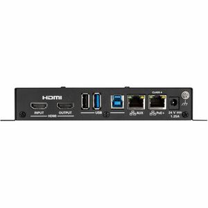 Crestron AirMedia AM-3200-WF-I Audio/Video Switchbox - Cable - 3840 x 2160 - 4 Display - Display, Notebook, Smartphone, Ta