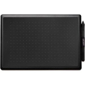 Wacom One by CTL-472 Tableta gráfica - 2540 lpi - Cable - Negro, Rojo - 152mm x 95mm Active Area - 2048 Nivel de presión -