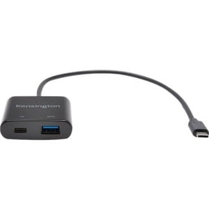 Kensington PD1000 USB-Typ C Docking Station für Notebook - 95 W - 3 x USB-Anschlüsse - USB Typ C - Kabelgebundenes