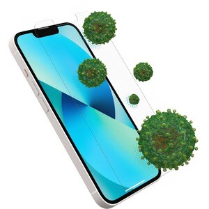 OtterBox iPhone 13 Pro, iPhone 13 Alpha Glass Antimicrobial Screen Protector Clear - For 6.1" LCD iPhone 13, iPhone 13 Pro