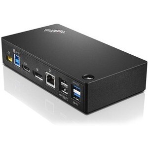 Lenovo - IMSourcing Certified Pre-Owned ThinkPad USB 3.0 Ultra Dock - Refurbished for Notebook/Tablet PC - USB 3.0 - 6 x U