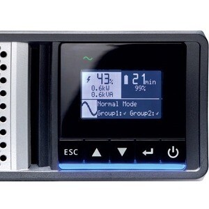 Eaton Line-interactive UPS - 2.20 kVA/2.20 kW - 2U Rack/Tower - 230 V AC Input - 200 V AC, 208 V AC, 220 V AC, 230 V AC, 2