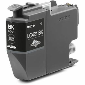 Brother LC421BK Original Standard Yield Inkjet Ink Cartridge - Black - 1 Pack - 200 Pages
