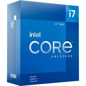 Intel Core i7 i7-12700KF Dodeca-Core 3,60 GHz Prozessor - 25 MB L3 Cache - 11 MB L2 Cache - 5 GHz Übertaktgeschwindigkeit 