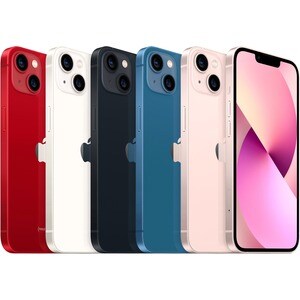 Apple iPhone 13 mini A2629 128 GB 智能电话 - 13.7 cm (5.4") OLED 全高清+ 2340 x 1080 - 六核 (双核（2 个核心） 3.22 GHz + Blizzard 四核（4 个核心