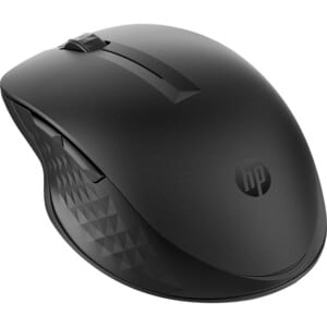 HP 435 Mouse - Bluetooth - USB Type A - 5 Button(s) - 4 Programmable Button(s) - Jack Black - Wireless - 2.40 GHz - 4000 d