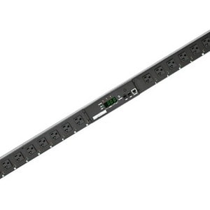 Minuteman RPM3016N1LCD-HW 16-Outlets PDU - Switched - Hardwired - 16 x NEMA 5-15/20R - Network (RJ-45) - 0U - Horizontal/V