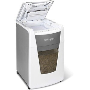 Kensington OfficeAssist Auto Feed Shredder A3000-HS Anti-Jam Micro Cut - Continuous Shredder - Micro Cut - 8 Per Pass - fo