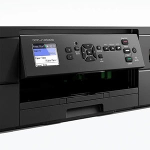 Brother DCP-J1050DW Wireless Inkjet Multifunction Printer - Colour - Black - Copier/Printer/Scanner - 17 ppm Mono/17 ppm C