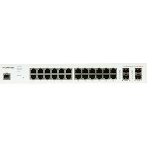Switch Ethernet Fortinet FortiSwitch 200 FS-224E-PoE 24 Porte Gestibile - Gigabit Ethernet - 1000Base-X, 10/100/1000Base-T