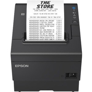 Epson TM-T88VII Impressora térmica direta - Monocromático - Montagem em parede - Impressão recebida - Ethernet - USB - Hos