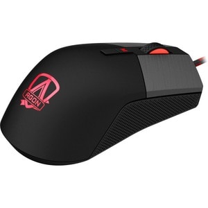 AOC AGON AGM700 Rato para jogos - USB 2.0 - Ótico - 8 Taste(n) - 8 Programmable Button(s) - Preto - Cabo - 16000 dpi - Rod