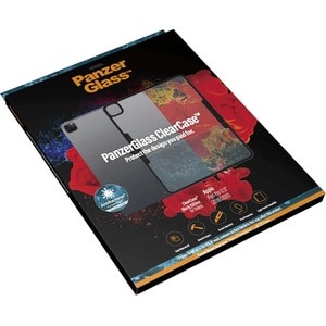 PanzerGlass ClearCase Case for Apple iPad Air (2020) Tablet - Honeycomb Pattern - Black - Drop Resistant, Scratch Resistan