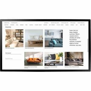 AG Neovo TX-4302 1079.50 mm LCD Digital Signage Display - 24 Hours/7 Days Operation - Vertical Alignment (VA) - Touchscree