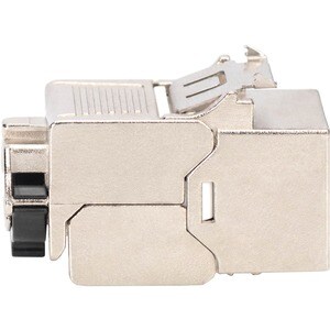 Digitus Nickel Plated Network Connector - 1 - 1 x RJ-45 Female Keystone - Shielding