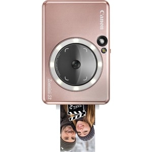Canon Zoemini S2 8 Megapixel Compact Camera - Rose Gold - CMOS Sensor