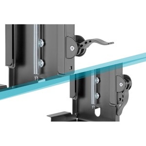 Digitus Tischhalterung für Tablet-PC - Schwarz - Höhenverstellbar - max. 10 kg Traglast - Stahl, Metall - 1