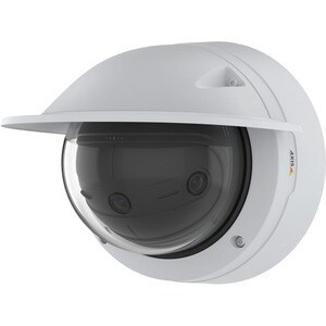 AXIS Panoramic P3818-PVE 13 Megapixel Outdoor 4K Network Camera - Colour - Dome - White - TAA Compliant - H.264 (MPEG-4 Pa