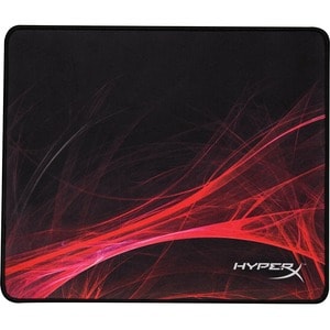 Kingston HyperX FURY S Pro Gaming Mouse Pad - Textured - 14.17" x 11.81" Dimension - Black - Rubber, Woven Fabric - Anti-f