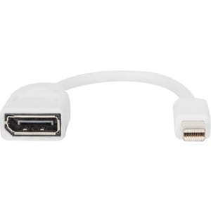Digitus 15 cm DisplayPort/Mini DisplayPort AV-Kabel für Audio-/Video-Gerät, Monitor, LCD-Monitor, Notebook, Computer, Spie