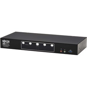 Tripp Lite by Eaton 4-Port DisplayPort Dual-Display KVM Switch - 4K 60 Hz USB 3.2 Gen 1 HDCP 2.2 USB Sharing - 4 Computer(