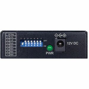 Eaton Tripp Lite Series Hardened Copper to Fiber Media Converter - 10/100 Mbps, RJ45/SC Multimode, -10° to 60°C, 2 km (1.2
