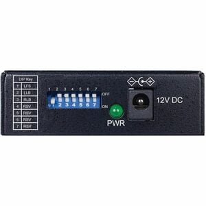 Eaton Tripp Lite Series Hardened Copper to Fiber Media Converter - 10/100 Mbps, RJ45/SC Singlemode, -10° to 60°C, 30 km (1