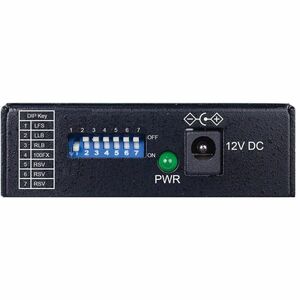 Eaton Tripp Lite Series Hardened Gigabit Fiber to Ethernet Media Converter, 10/100/1000 Mbps, RJ45/SFP, -10° to 60°C, TAA 