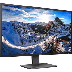 Philips 439P1 43" Class 4K UHD Monitor LCD - 16:9 - preto texturizado - 108 cm (42.5") Viewable - Alinhamento vertical (VA