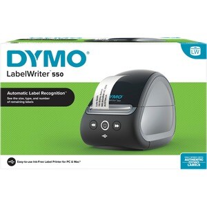 Dymo LabelWriter 550 Food Service, Retail, Visitor Management Direct Thermal Printer - Monochrome - Portable - Label Print