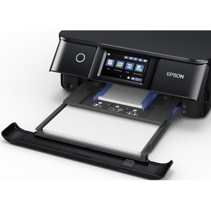 Epson Expression Photo XP-8700 Wireless Inkjet Multifunction Printer - Colour - Black - Copier/Printer/Scanner - 32 ppm Mo