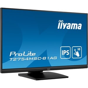 iiyama ProLite 27 " (68.6 cm) P-CAP 10-Punkt Touchscreen-Monitor mit IPS-Panel-Technologie und Anti-Glare-Beschichtung. Bi