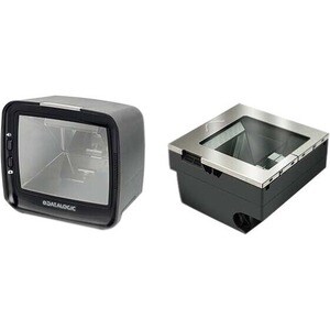 Vente au détail, Pharmacie Mains libres Kit lecteur de code barres Datalogic Magellan 3410VSi - Noir, Argenté - Câble Conn