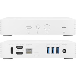 Logitech Videokonferenzausrüstung - 1 x HDMI Ein - 2 x HDMI Aus - USB - Fast Ethernet - Wireless LAN