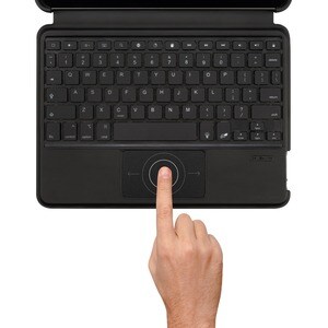 Gecko Covers Tastatur/Cover für 27,9 cm (11 Zoll) Apple iPad Pro (2021), iPad Pro (2020), iPad Pro (2018) Tablet - Grau - 