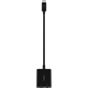 Belkin Rockstar Mini-Phone/USB-C Audio-/Datenübertragungskabel - Cable for Smartphone, Tablet, Notebook, USB Gerät, iPad, 
