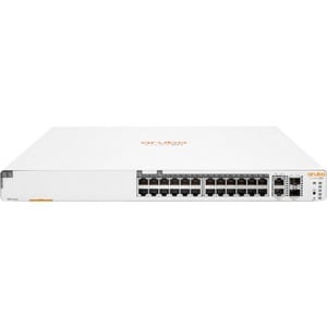 HPE Instant On 1960 24G 20p Class4 4p Class6 PoE 2XGT 2SFP+ 370W Switch - 24 Ports - Manageable - 10 Gigabit Ethernet, Gig